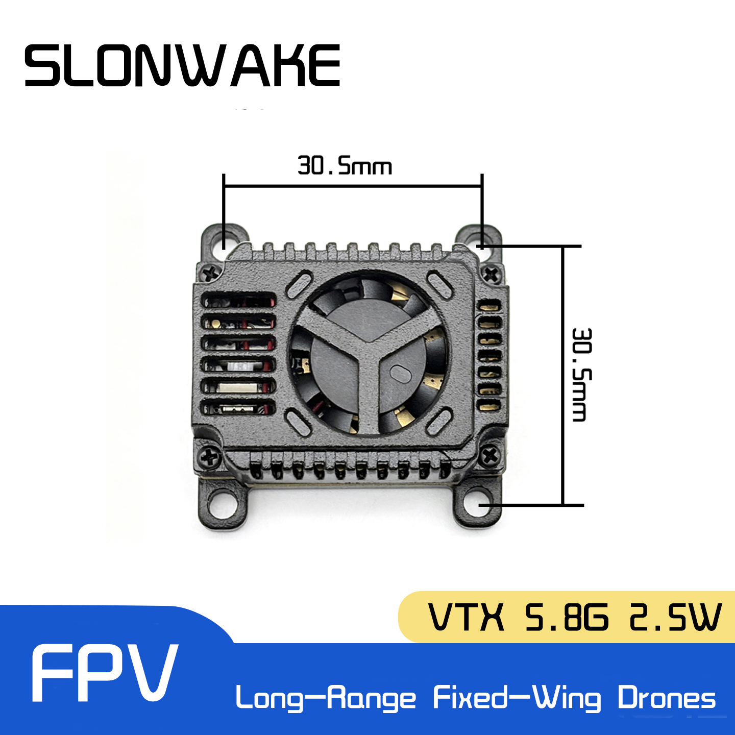 Fpv Drone Vtx - SLONWAKE 5.8G 48CH FPV Transmitter PitMode