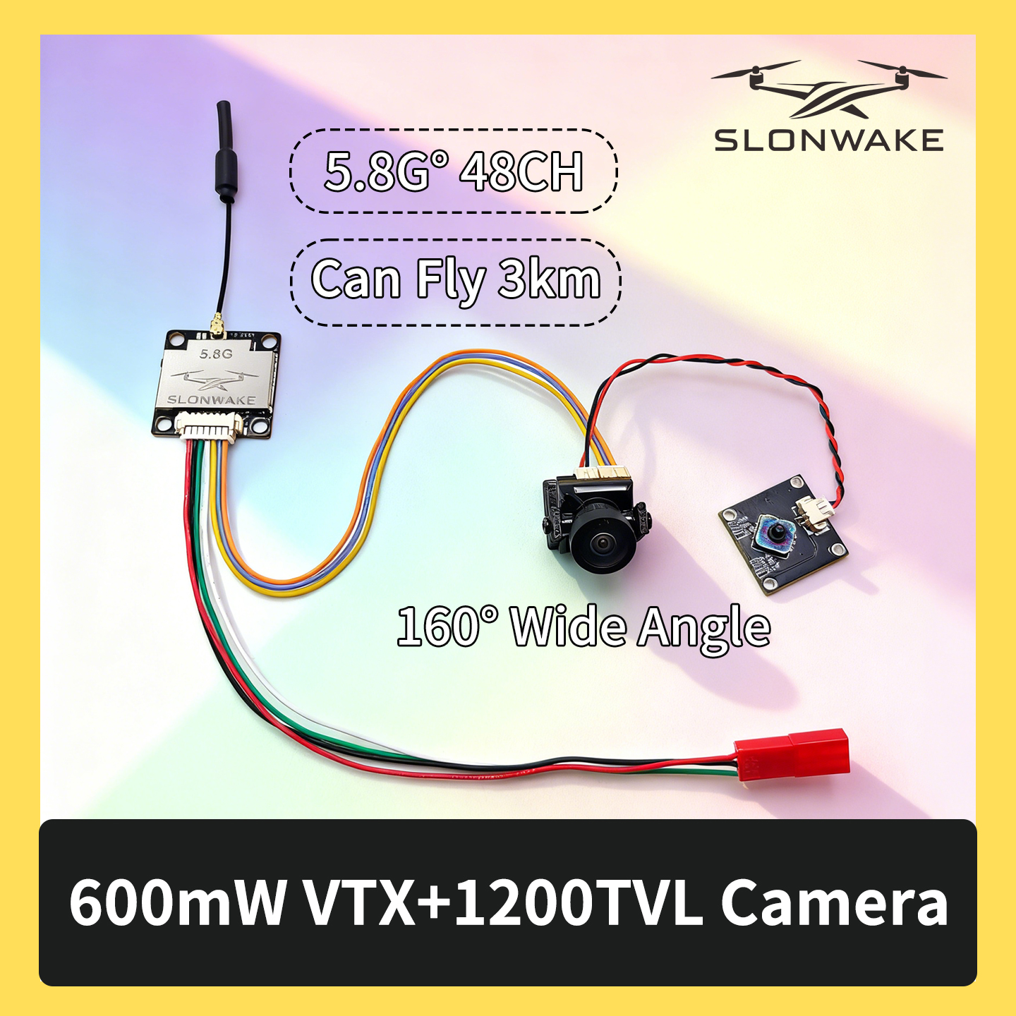SLONWAKE 5.8G 600mW 7-24V FPV  - đánh giá và giá Fpv Drone Vtx