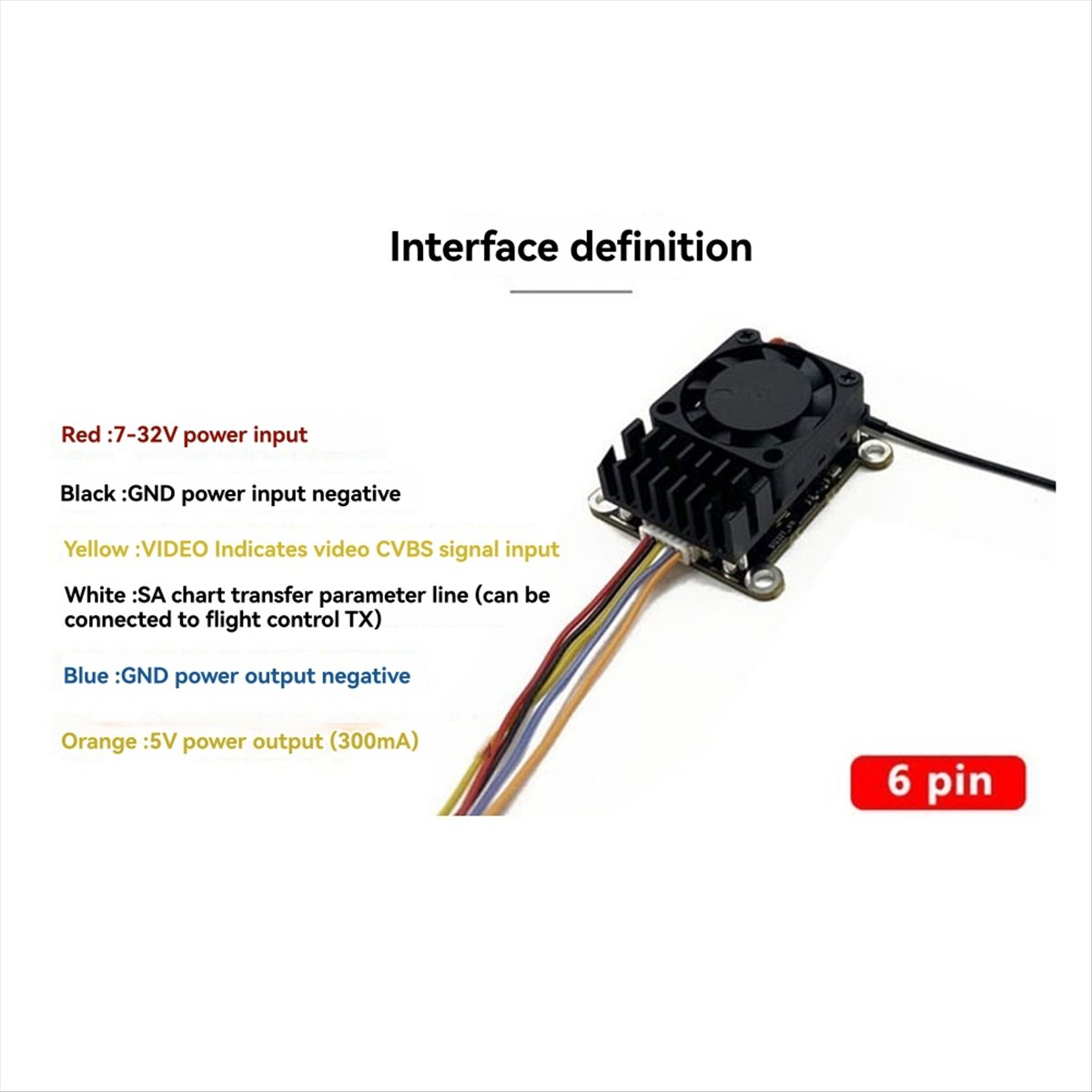 5.8G 2W VTX 2000mW FPV Video T - đánh giá và giá Fpv Drone Vtx