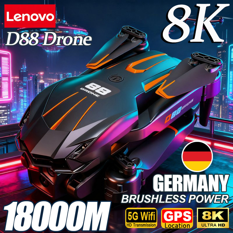 Lenovo D88 Drone 8K Aerial HD  - đánh giá và giá Fpv Drone Charger
