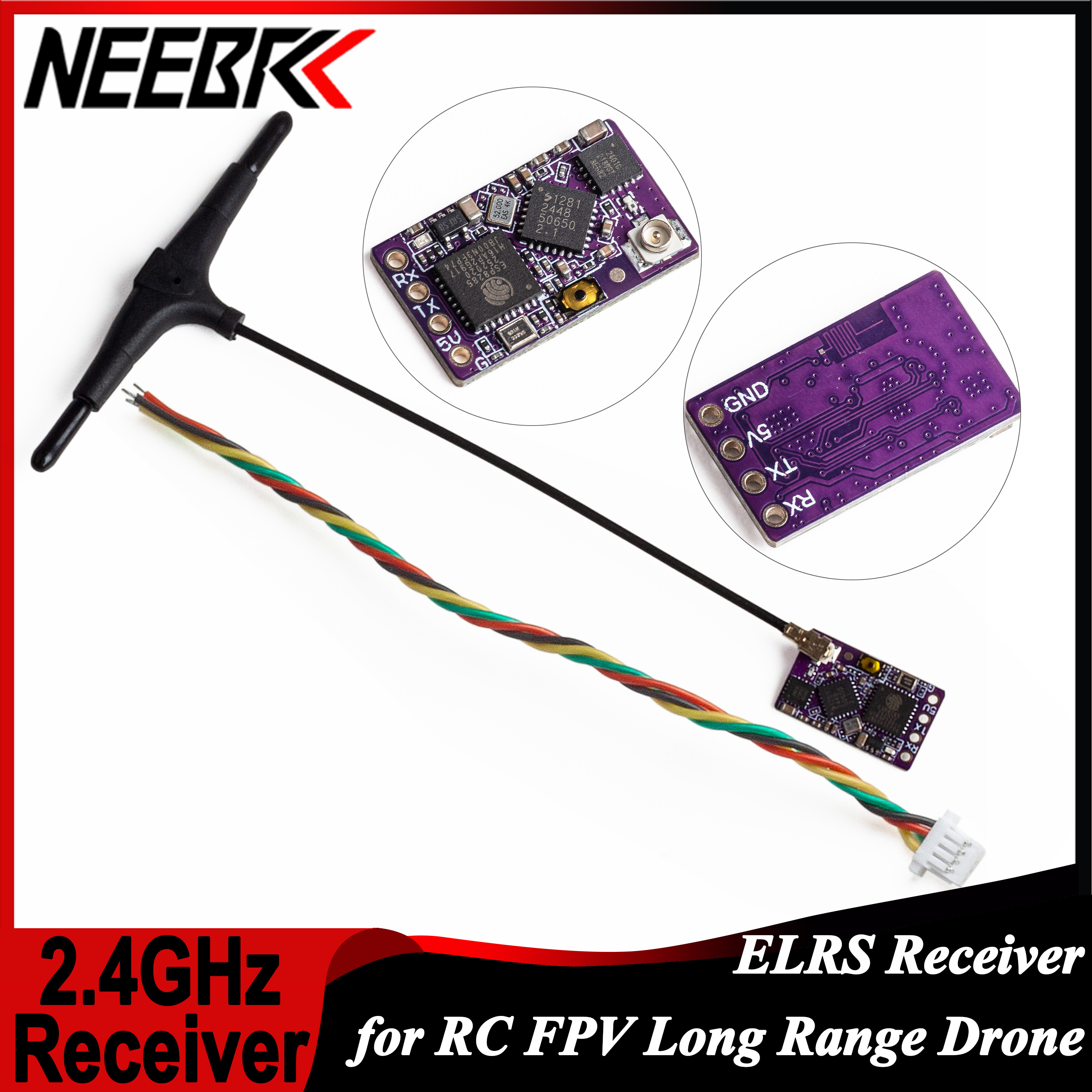 1/2/5/10PCS ELRS 2.4GHz RX Lon - đánh giá và giá Fpv Drone Antenna