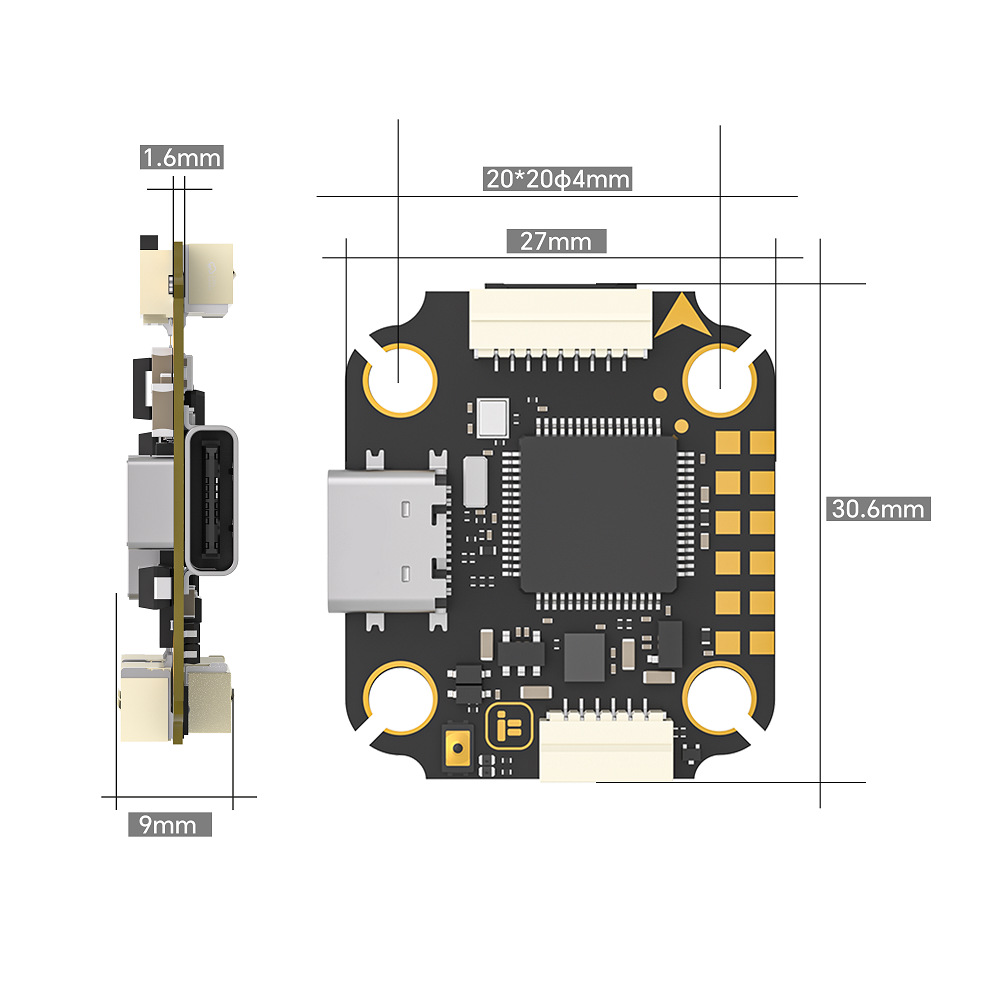 iFlight Borg F7 Mini Stack  Bo - đánh giá và giá Fpv Drone Esc