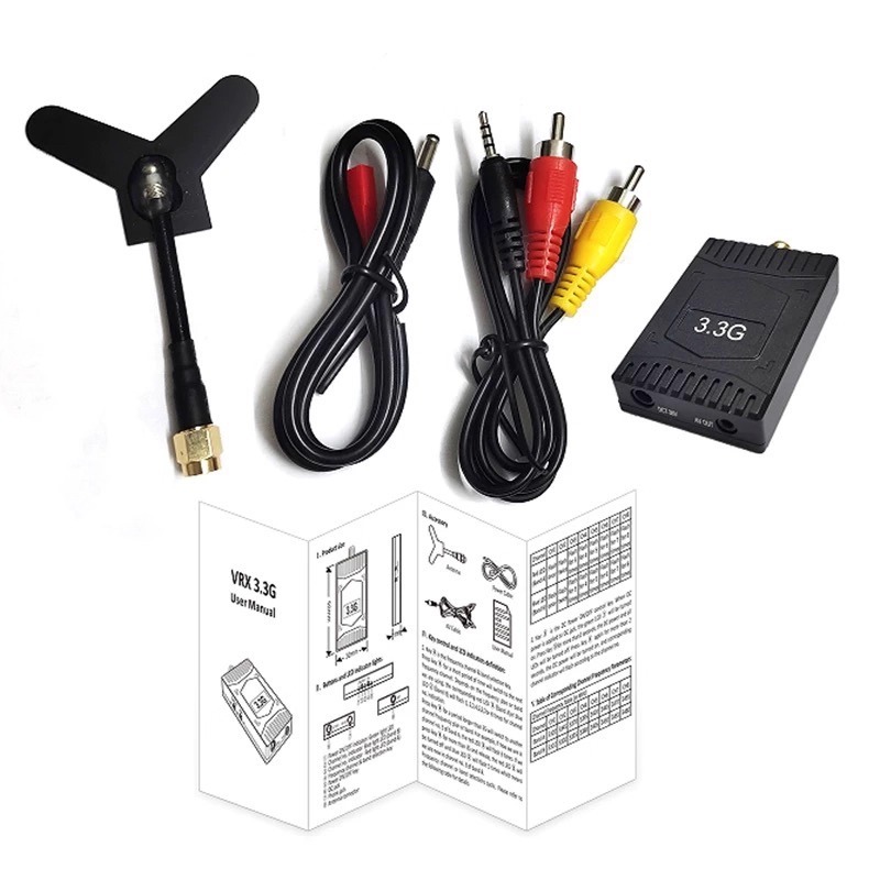 3.3GHz FPV VTX/VRX  3W Analog  - đánh giá và giá Fpv Drone Vtx