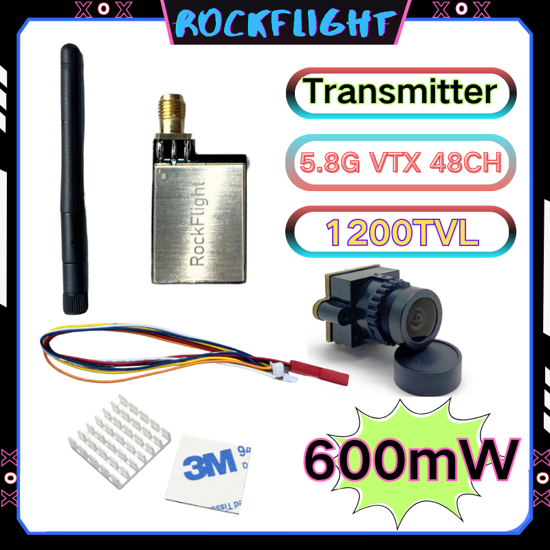 5.8GHz 48CH launcher 600mW Vid - đánh giá và giá Fpv Drone Vtx
