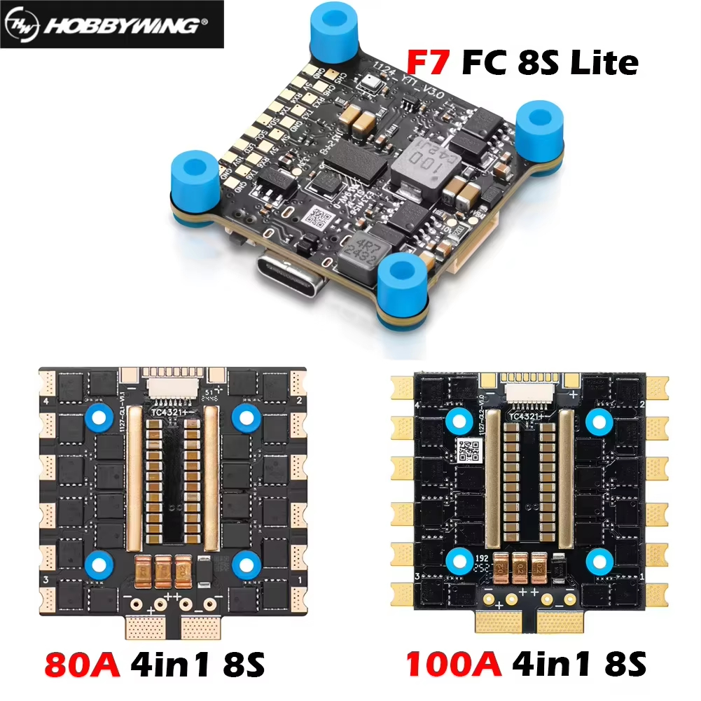 HobbyWing XRotor 80A  100A 4in - đánh giá và giá Fpv Drone Flight Controller