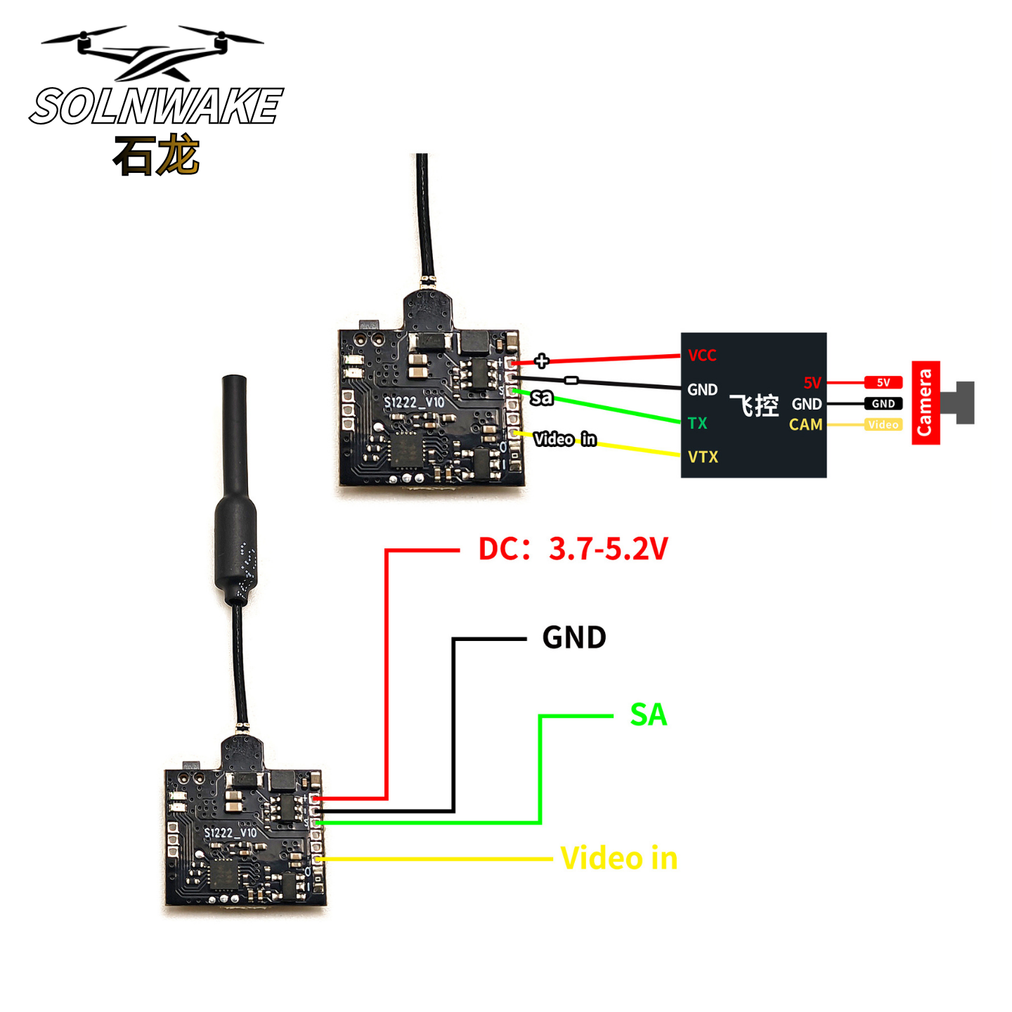 SLONWAKE Nano 5.8G 48CH 200mW  - đánh giá và giá Fpv Drone Vtx