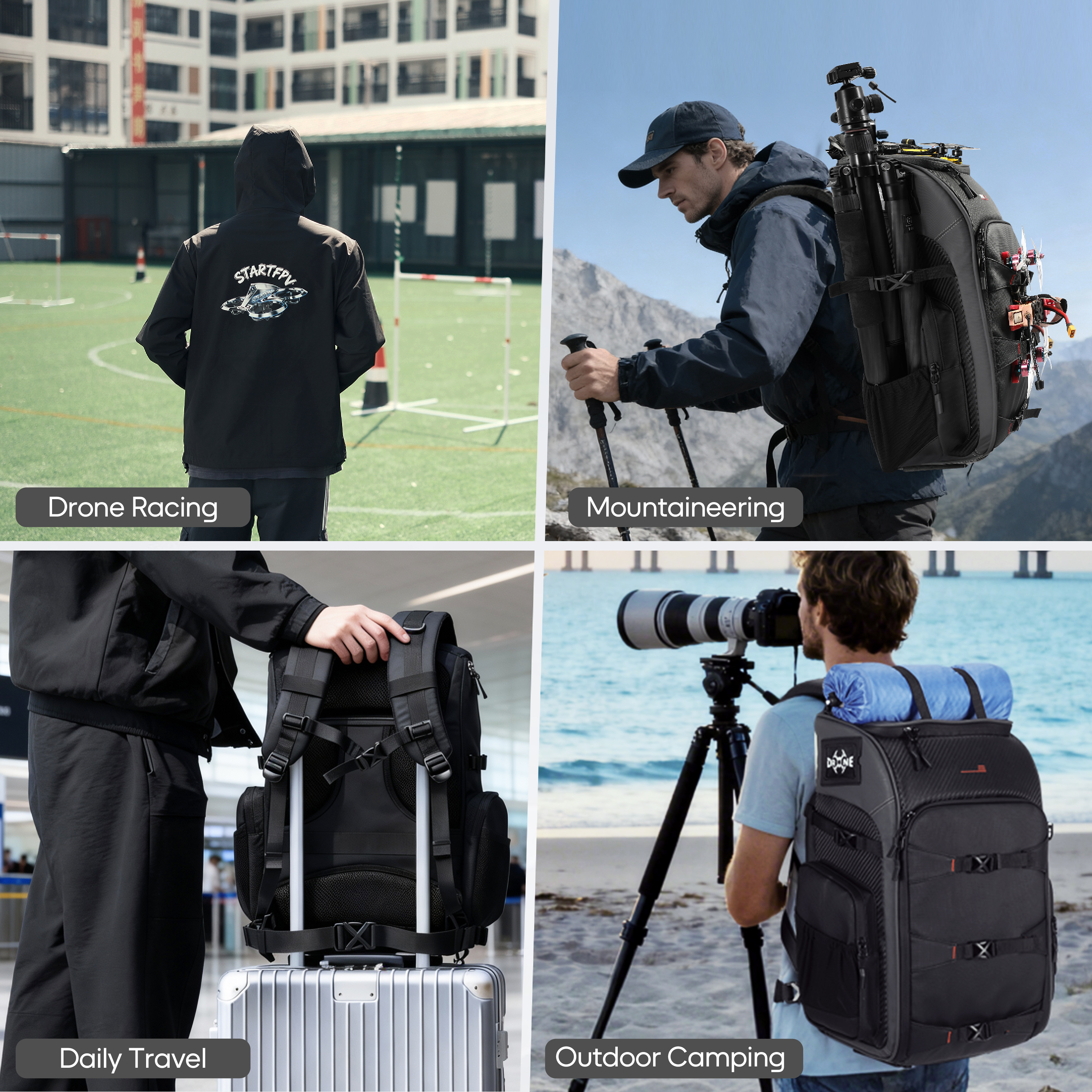 FPV Drone Backpack 40L Profess - đánh giá và giá Fpv Drone Bag