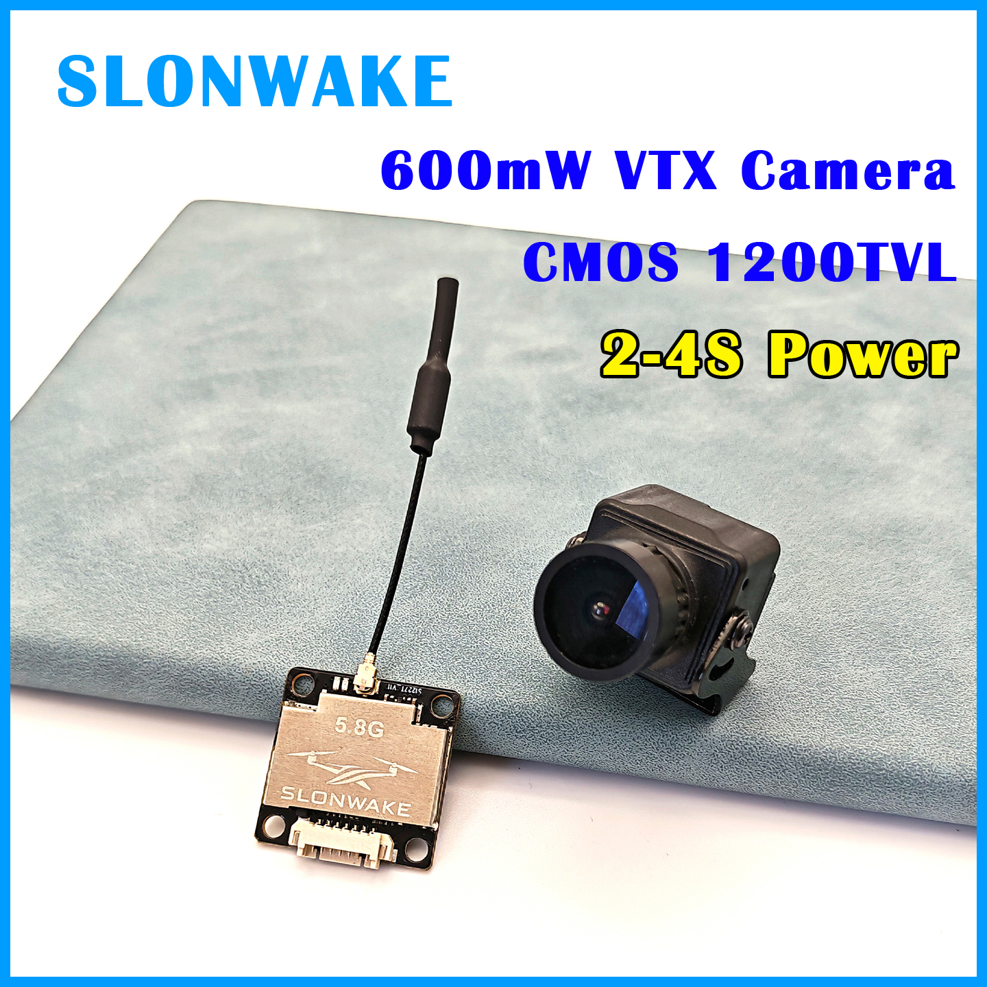 SLONWAKE Ready to use 5.8G 48C - đánh giá và giá Fpv Drone Frame