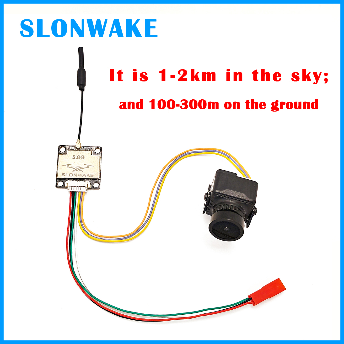 SLONWAKE Ready to use 5.8G 48C - đánh giá và giá Fpv Drone Frame