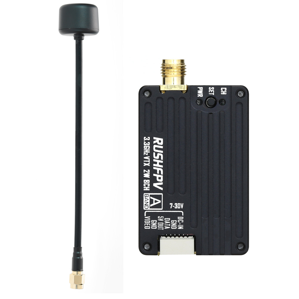 RUSHFPV 3.3G 2W VTX Transmitte - đánh giá và giá Fpv Drone Vtx