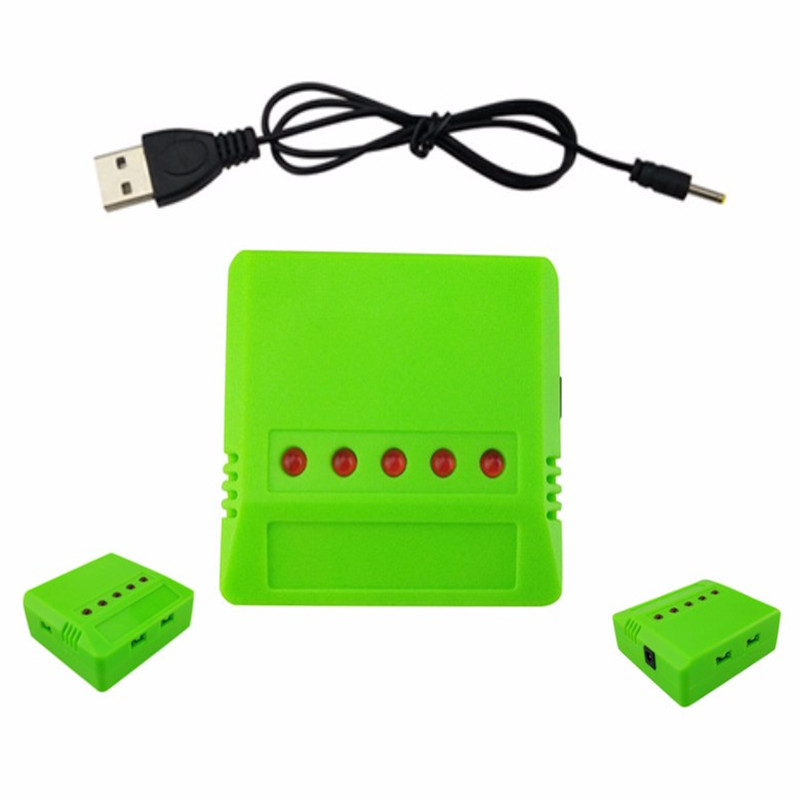 5PCS Cables And 1X 5 In 1 USB  - đánh giá và giá Fpv Drone Charger