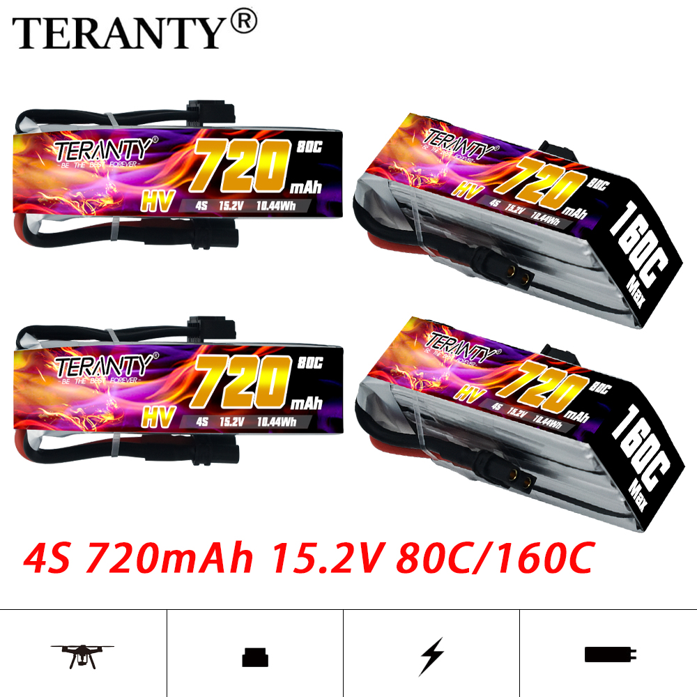 TERANTY 720mAh 4S 15.2V HV Lip - đánh giá và giá Fpv Drone Kit