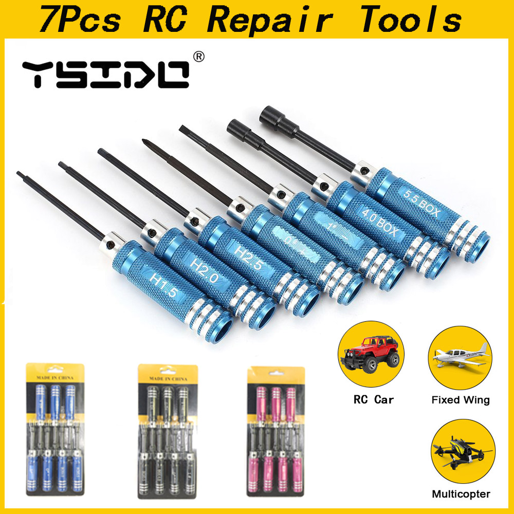 YSIDO 7Pcs 1.5 2.0 2.5mm Hex S - đánh giá và giá Fpv Drone Tool Kit