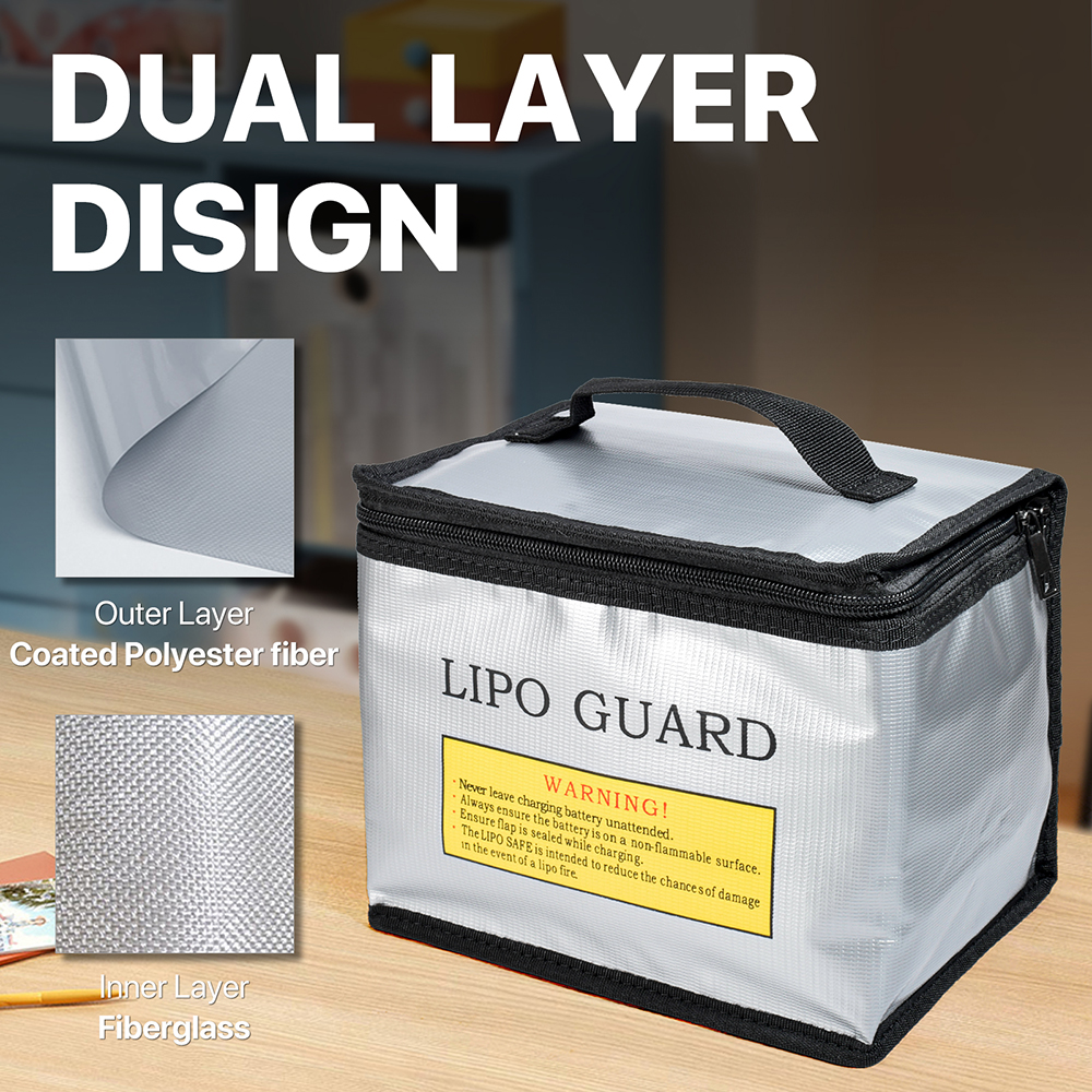 Lipo Guard Safety Bag Fireproo - đánh giá và giá Fpv Drone Bag
