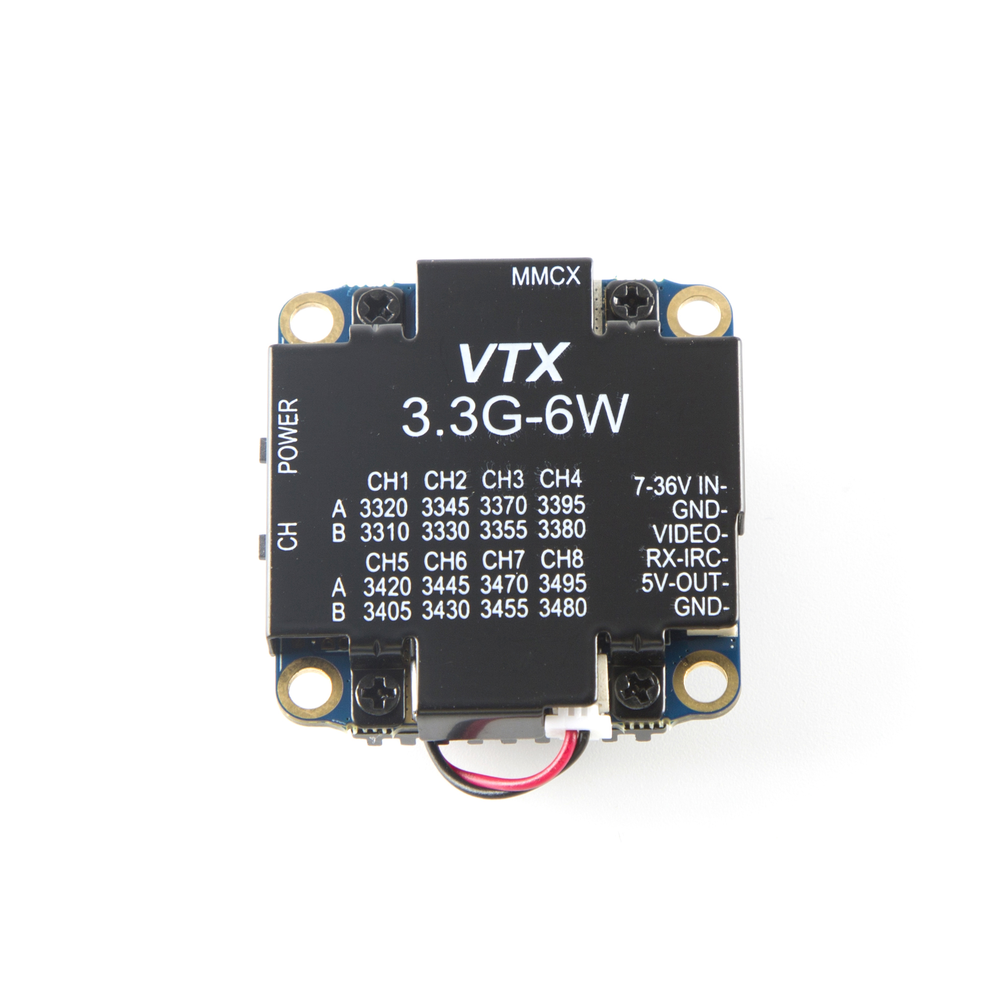 FPV Video Transmitter 3.3G 6W  - đánh giá và giá Fpv Drone Vtx